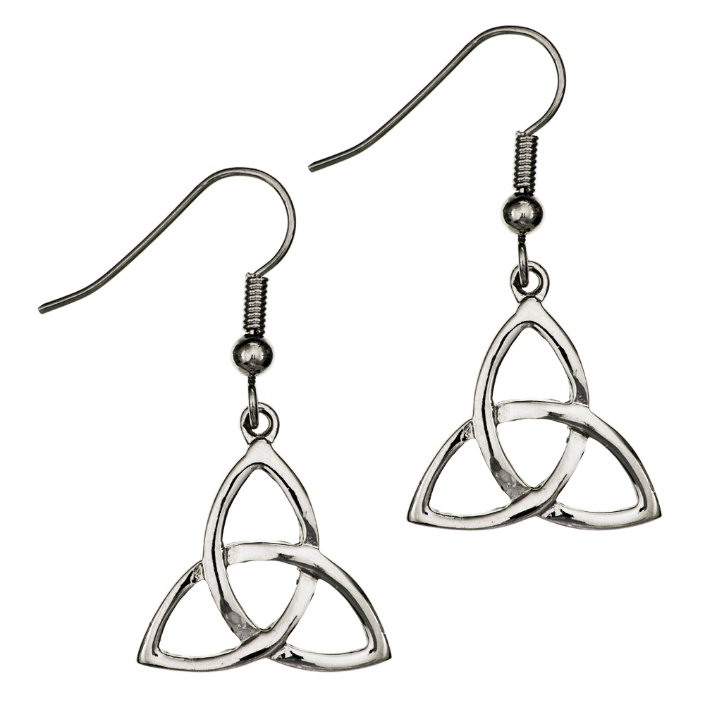 Crinan Knot Earrings - Click Image to Close